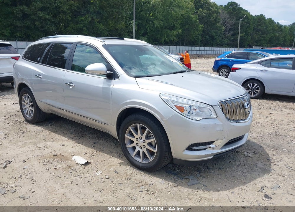 2016 BUICK ENCLAVE LEATHER VIN: 5GAKRBKD6GJ257745