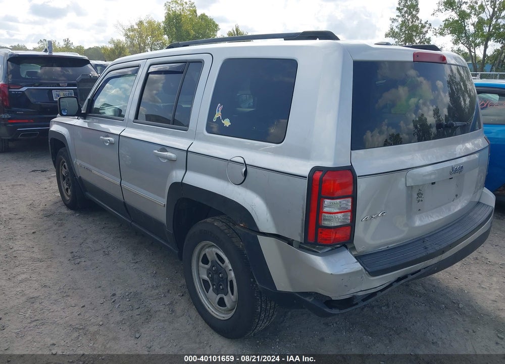 2012 JEEP PATRIOT SPORT VIN: 1C4NJRBB7CD568748