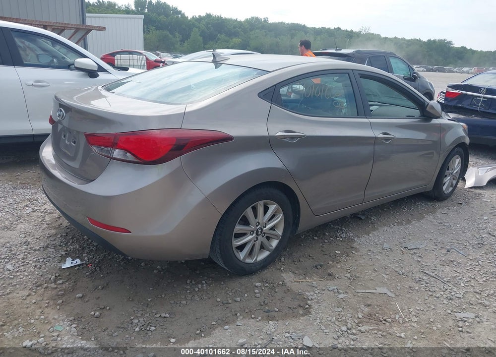 2015 HYUNDAI ELANTRA SE VIN: 5NPDH4AE0FH597898