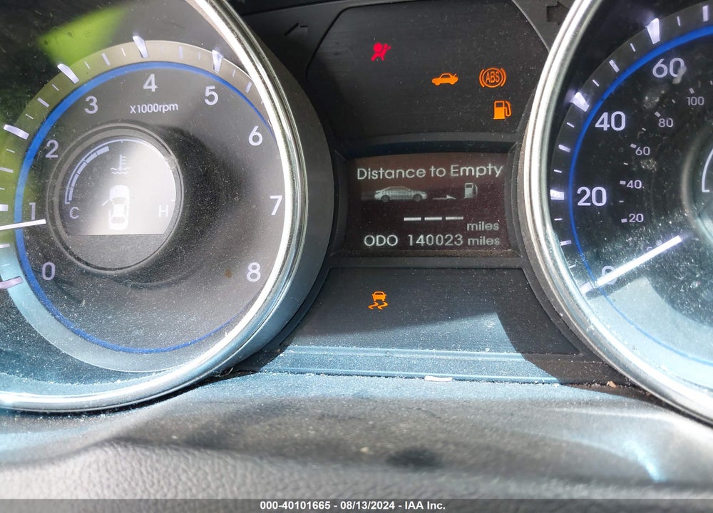 2013 HYUNDAI SONATA GLS VIN: 5NPEB4AC5DH705871