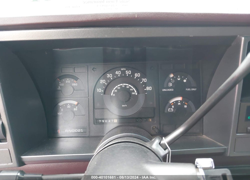 1989 CHEVROLET GMT-400 C1500 VIN: 1GCDC14K1KZ113545