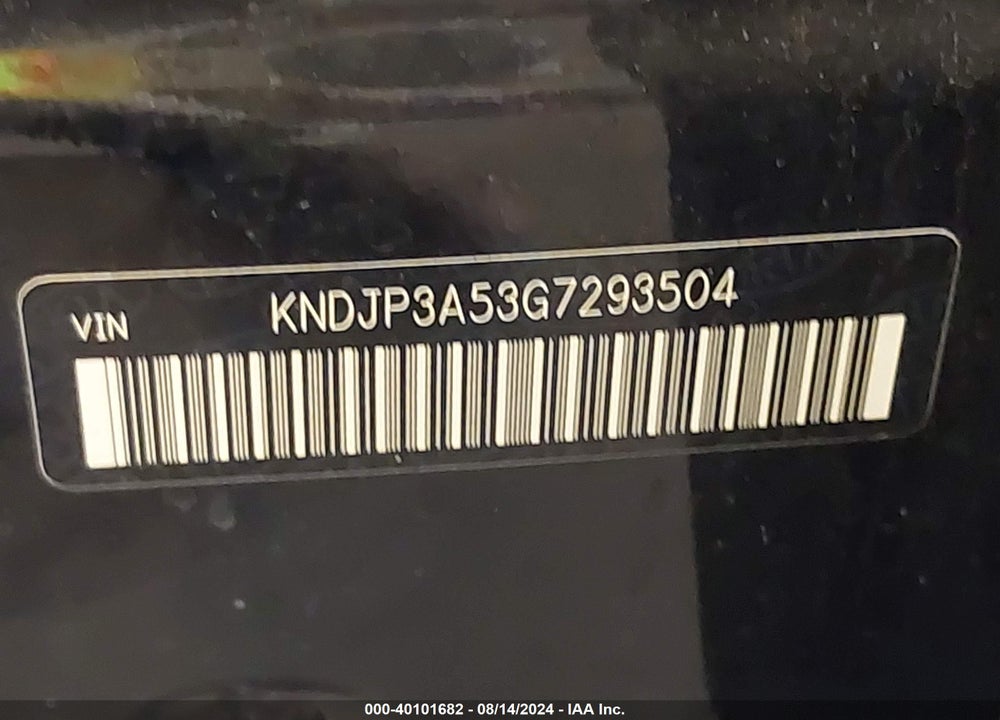 2016 KIA SOUL VIN: KNDJP3A53G7293504