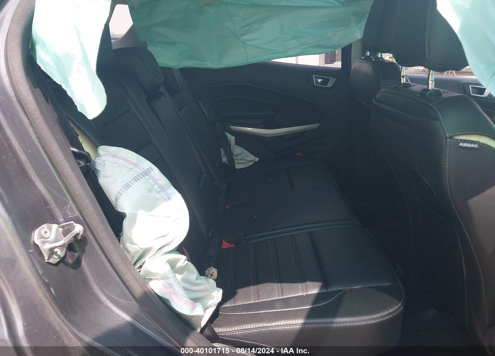 2022 FORD ECOSPORT TITANIUM VIN: MAJ6S3KL3NC463436