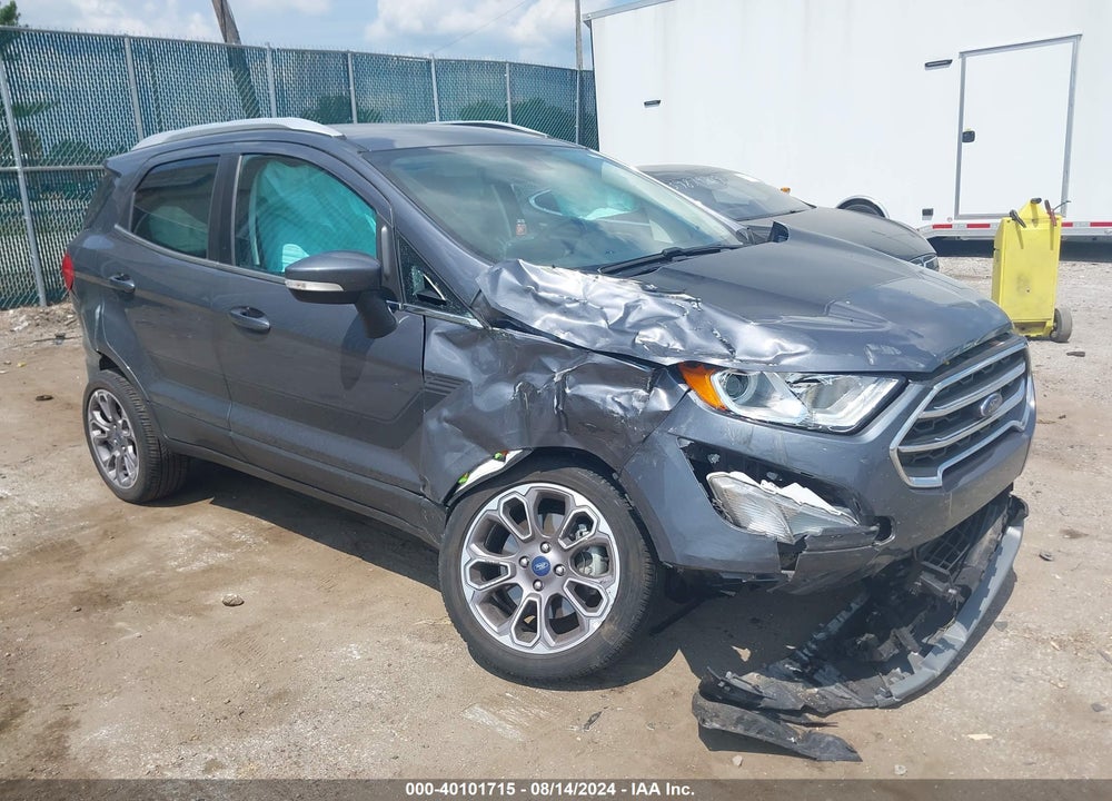 2022 FORD ECOSPORT TITANIUM VIN: MAJ6S3KL3NC463436