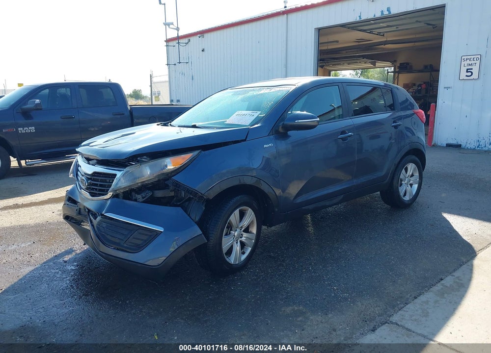 2012 KIA SPORTAGE LX VIN: KNDPBCA24C7180797