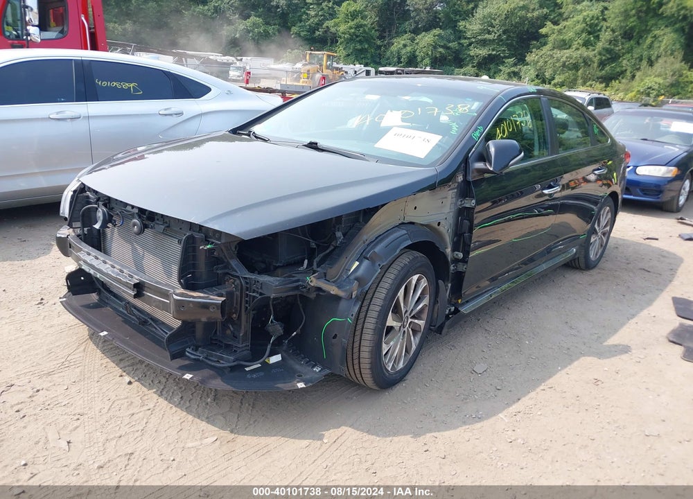 2017 HYUNDAI SONATA SPORT VIN: 5NPE34AF2HH498921