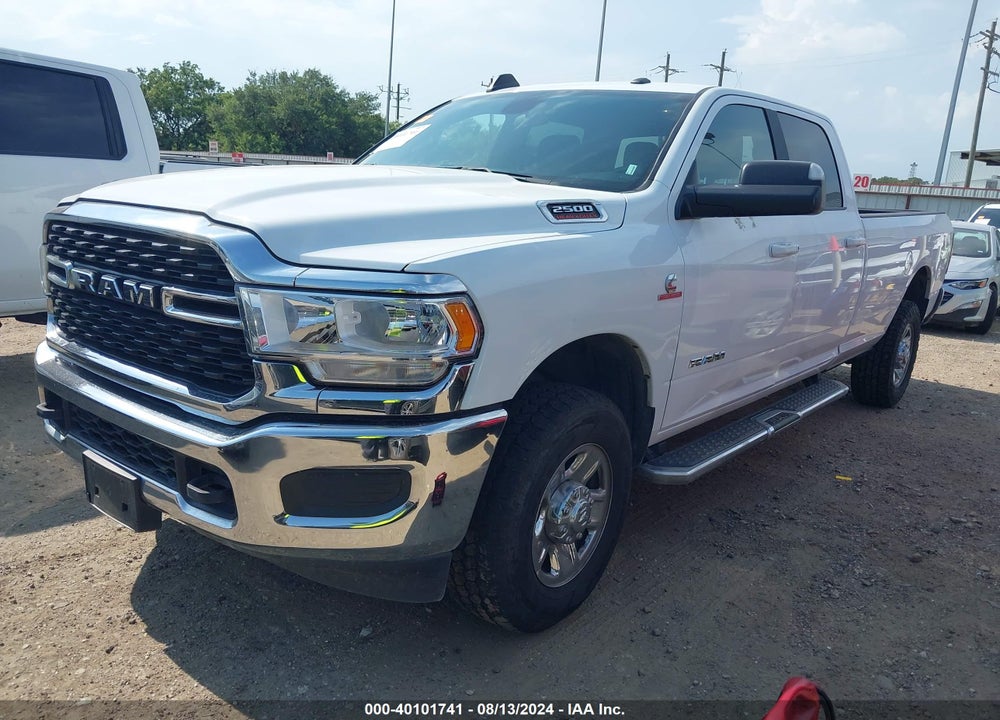 2022 RAM 2500 BIG HORN 4X4 8' BOX VIN: 3C6UR5JL8NG239271