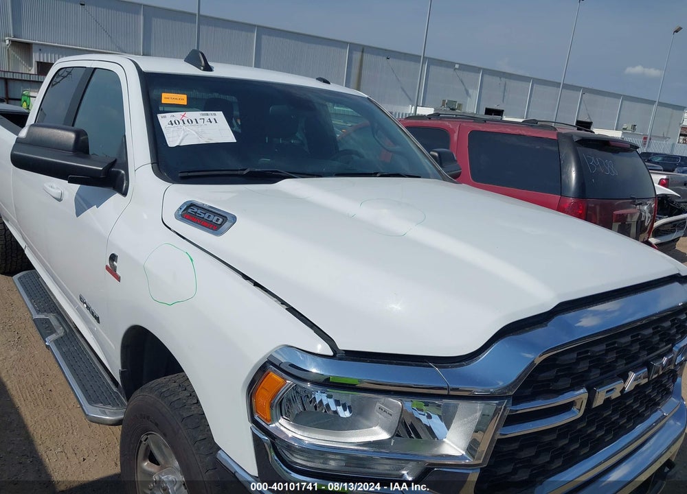 2022 RAM 2500 BIG HORN 4X4 8' BOX VIN: 3C6UR5JL8NG239271