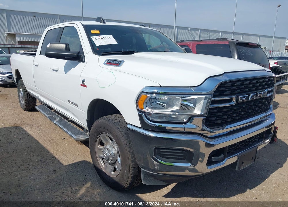 2022 RAM 2500 BIG HORN 4X4 8' BOX VIN: 3C6UR5JL8NG239271
