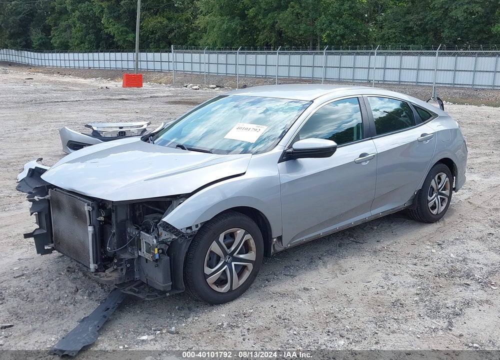 2017 HONDA CIVIC LX VIN: 2HGFC2F54HH538497