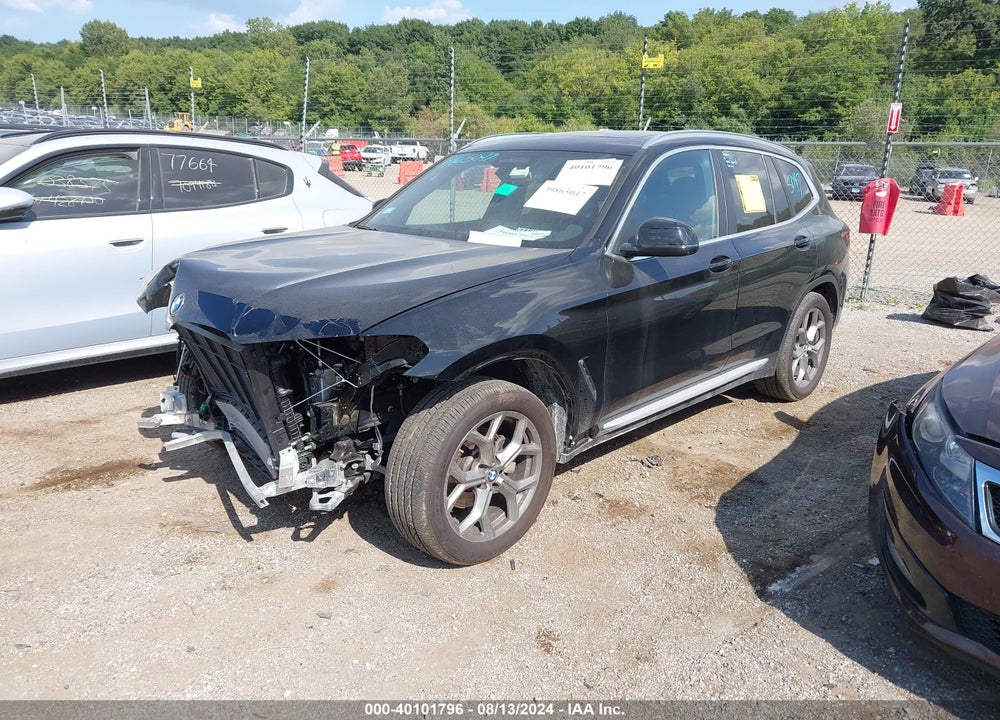 2024 BMW X3 XDRIVE30I VIN: 5UX53DP00R9T47068