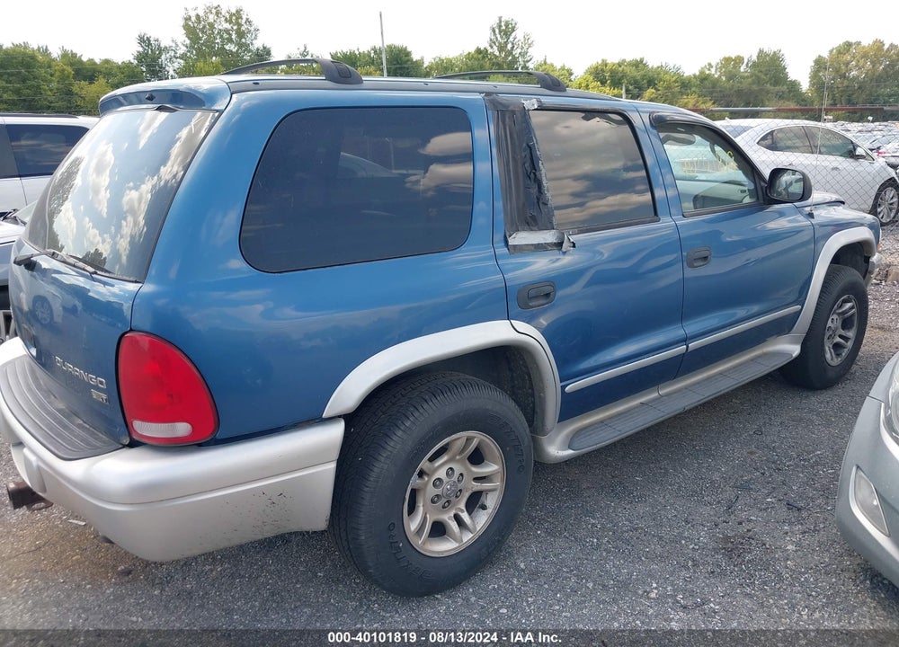 2003 DODGE DURANGO SLT PLUS VIN: 1D4HS58N73F517066