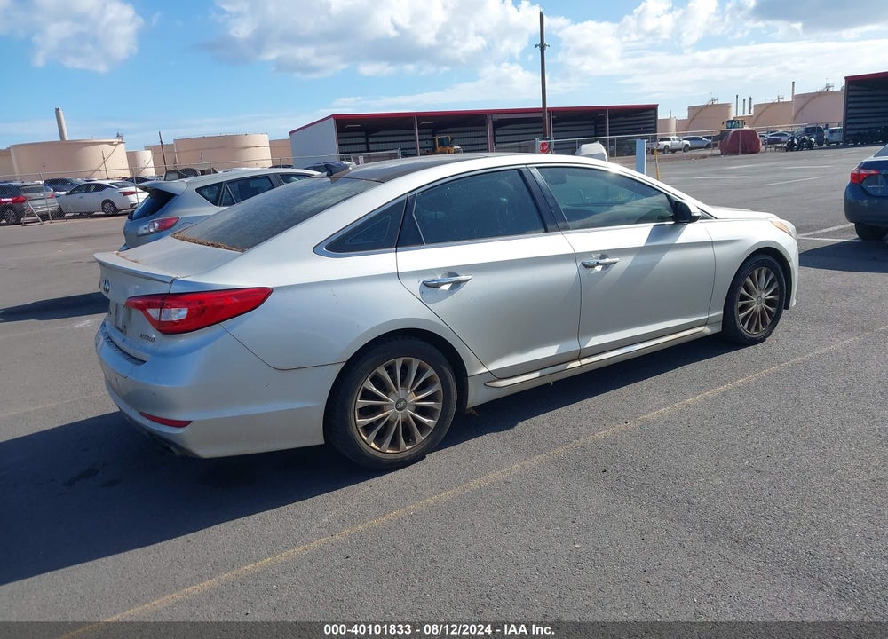 2015 HYUNDAI SONATA LIMITED VIN: 5NPE34AF3FH123410
