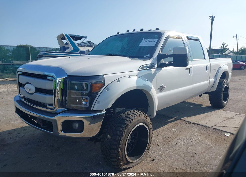 2011 FORD F-350 LARIAT VIN: 1FT8W3BT5BEC59762