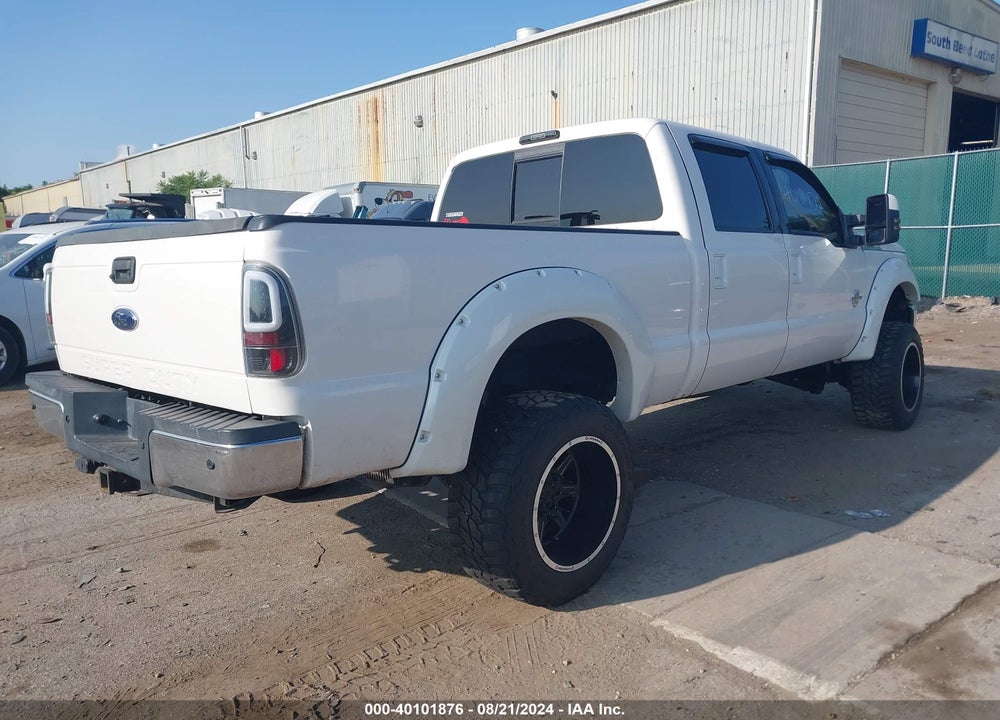 2011 FORD F-350 LARIAT VIN: 1FT8W3BT5BEC59762