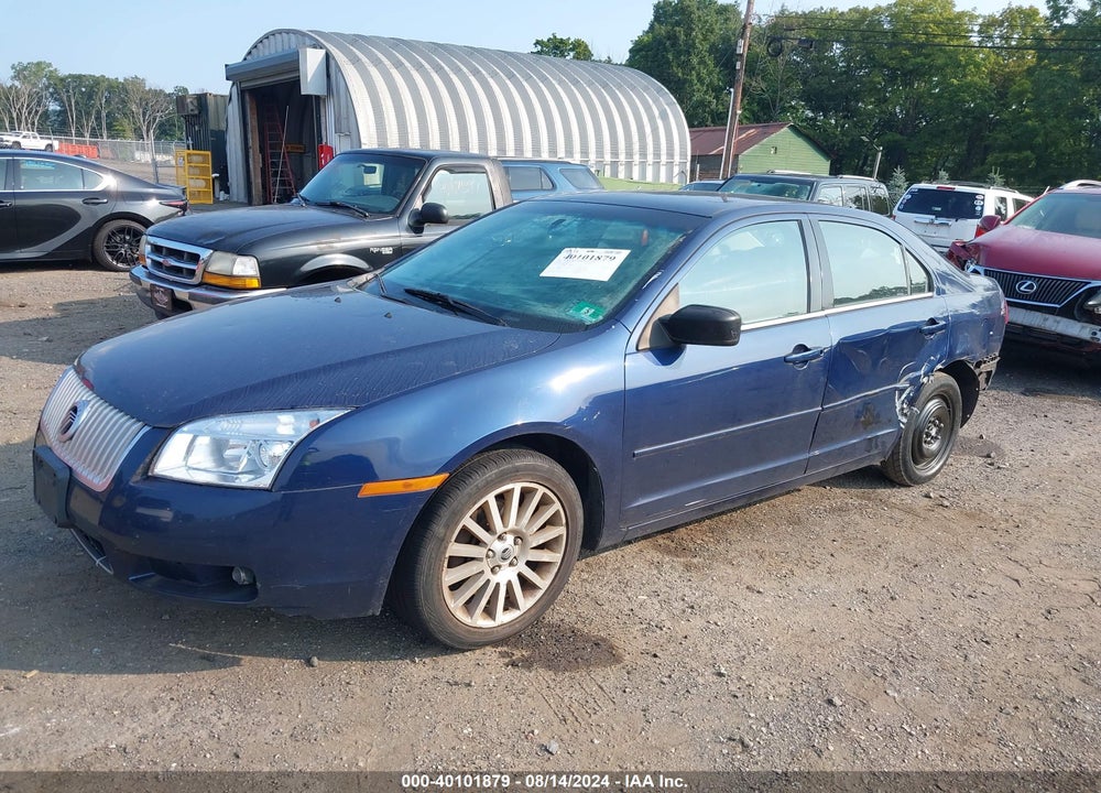 2007 MERCURY MILAN V6 PREMIER VIN: 3MEHM08117R600278