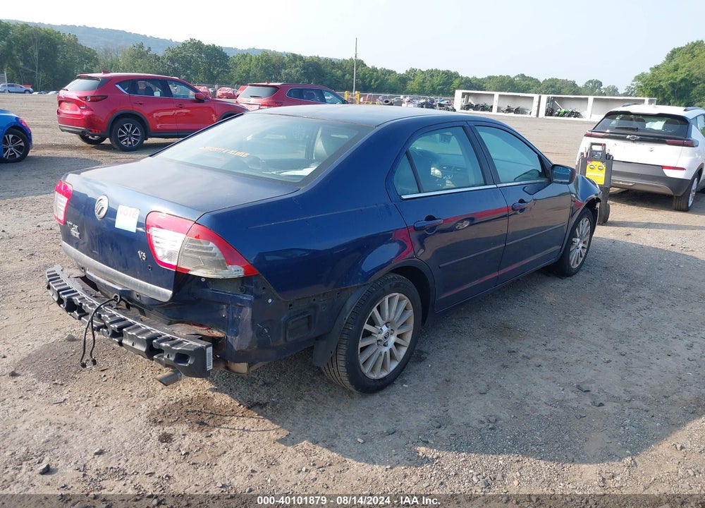 2007 MERCURY MILAN V6 PREMIER VIN: 3MEHM08117R600278