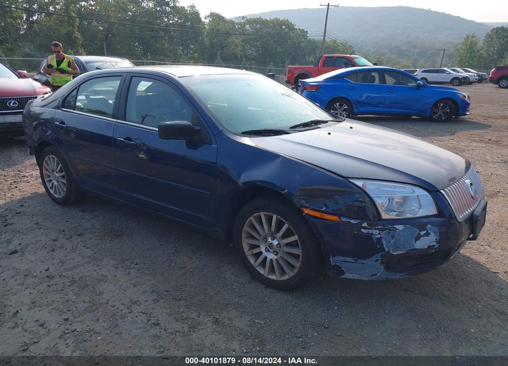 2007 MERCURY MILAN V6 PREMIER VIN: 3MEHM08117R600278