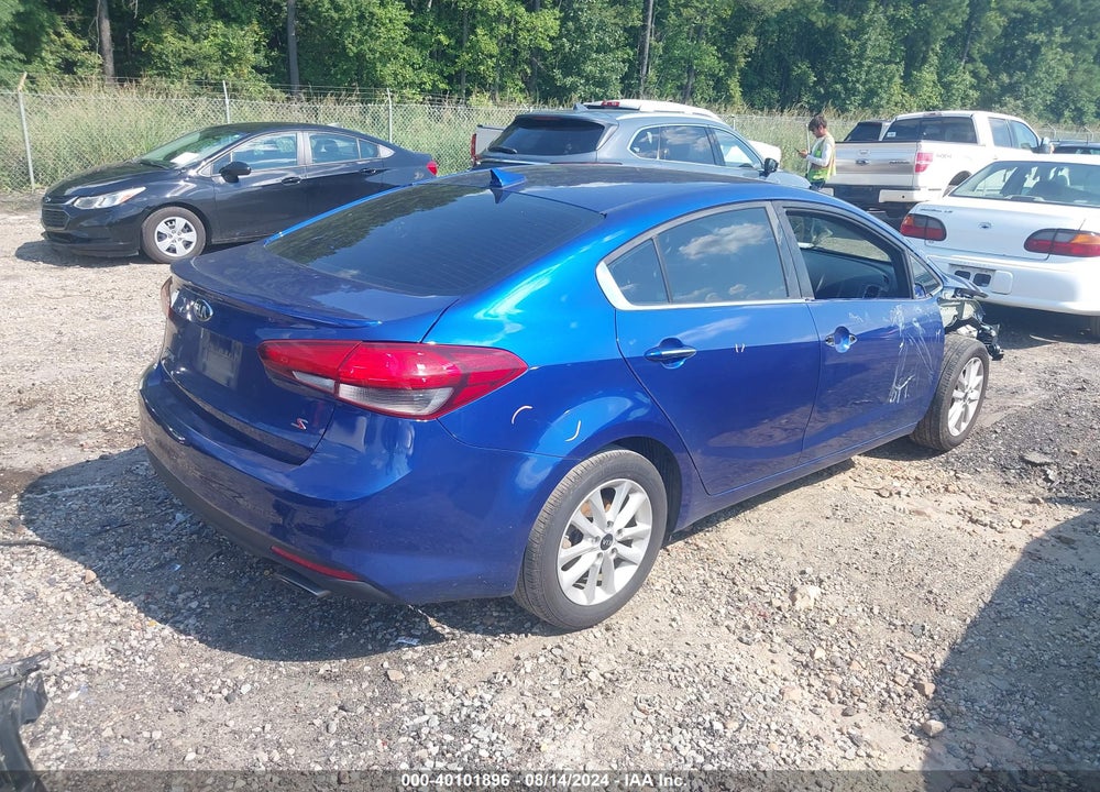2017 KIA FORTE S VIN: 3KPFL4A70HE051487