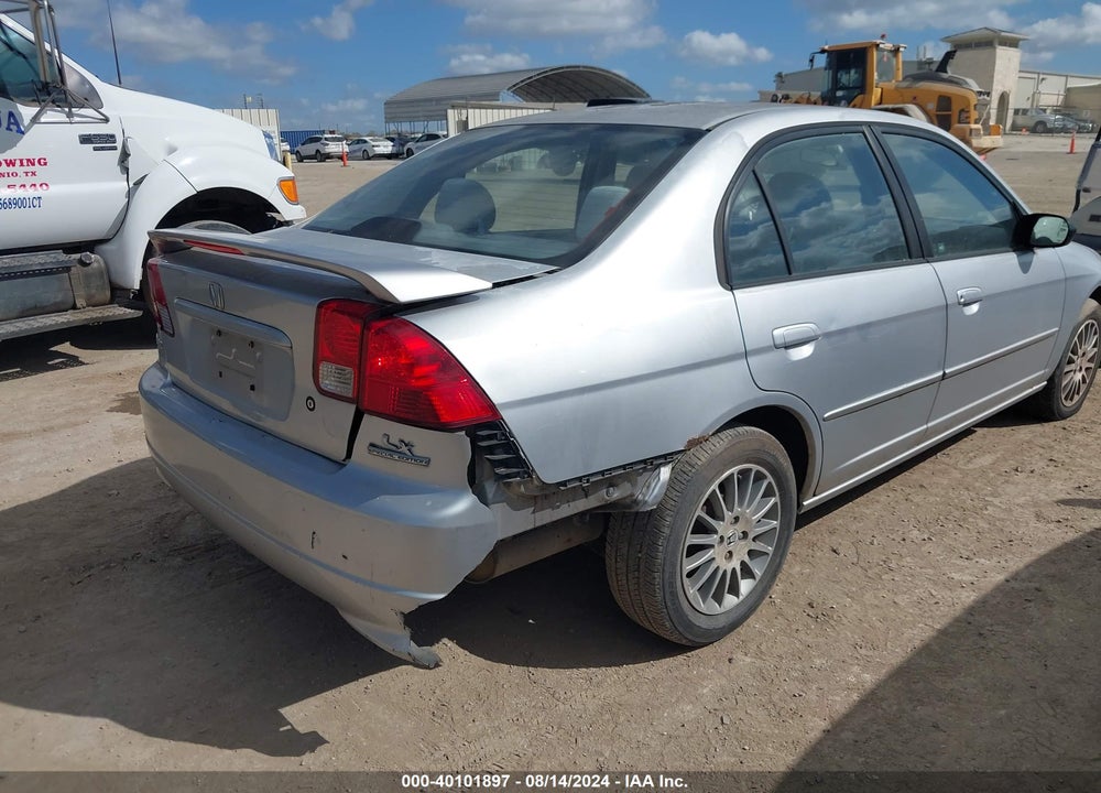 2005 HONDA CIVIC LX VIN: 2HGES16545H615518