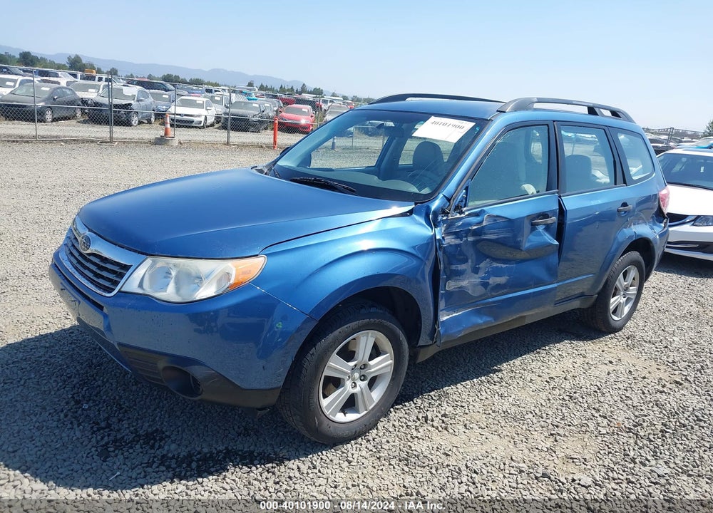 2010 SUBARU FORESTER 2.5X VIN: JF2SH6BC4AH904174