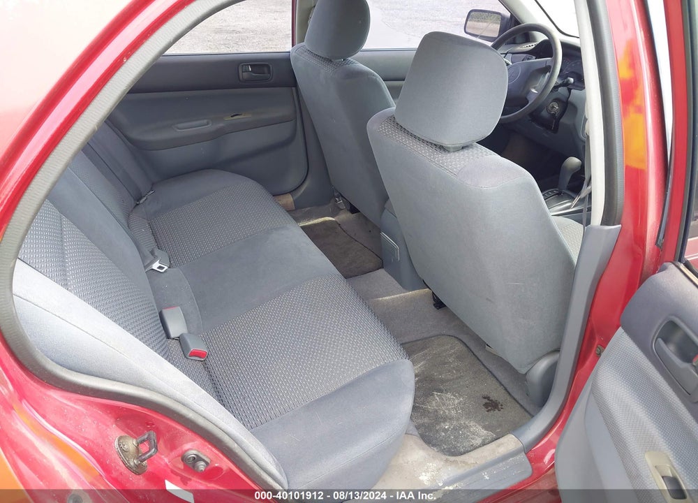 2002 MITSUBISHI LANCER ES VIN: JA3AJ26E02U036653