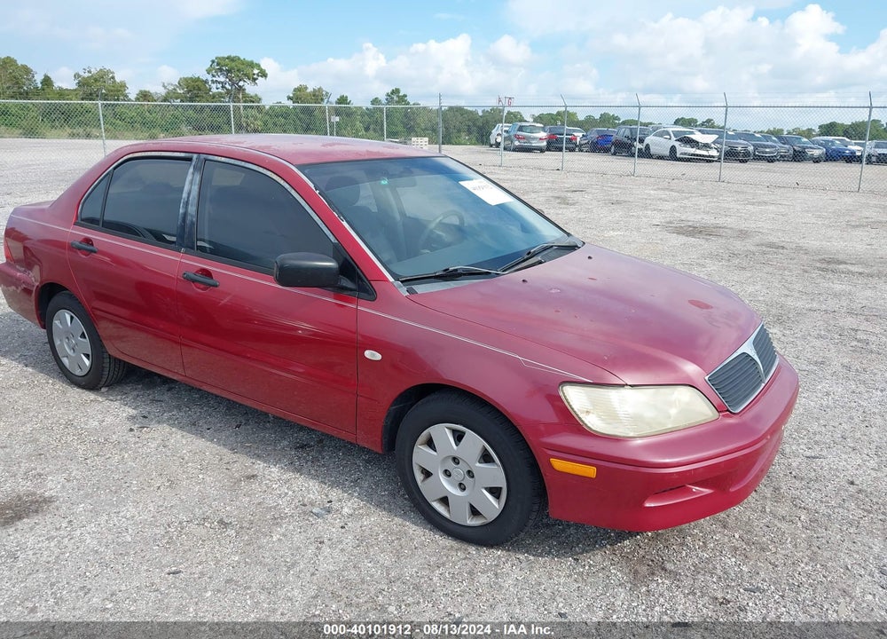 2002 MITSUBISHI LANCER ES VIN: JA3AJ26E02U036653