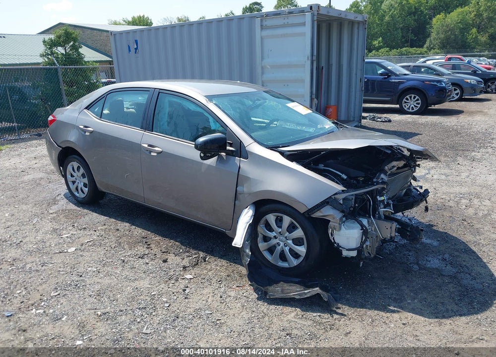 2015 TOYOTA COROLLA LE VIN: 2T1BURHE6FC388626
