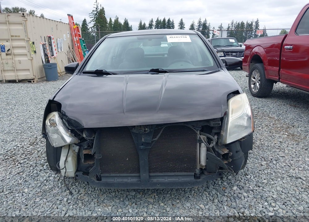 2012 NISSAN SENTRA 2.0 S VIN: 3N1AB6AP5CL652247