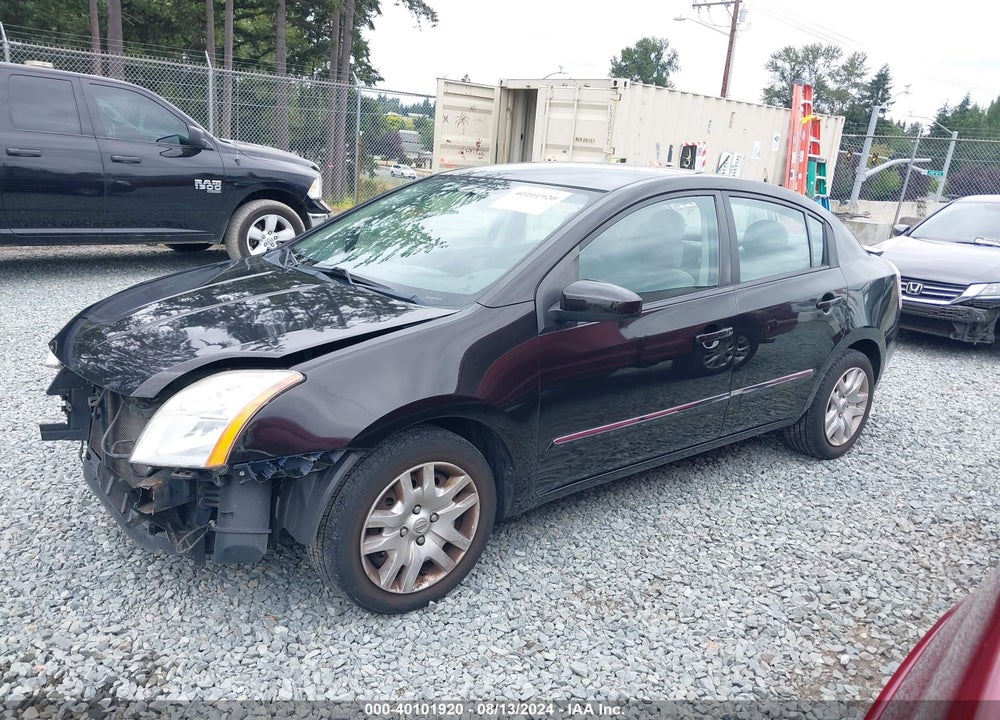 2012 NISSAN SENTRA 2.0 S VIN: 3N1AB6AP5CL652247