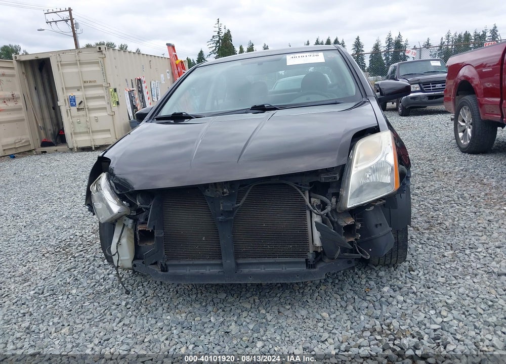 2012 NISSAN SENTRA 2.0 S VIN: 3N1AB6AP5CL652247