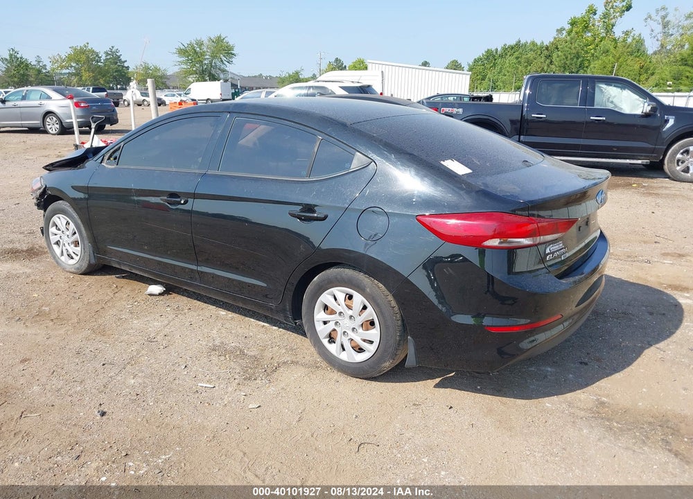 2018 HYUNDAI ELANTRA SE VIN: 5NPD74LF4JH282880