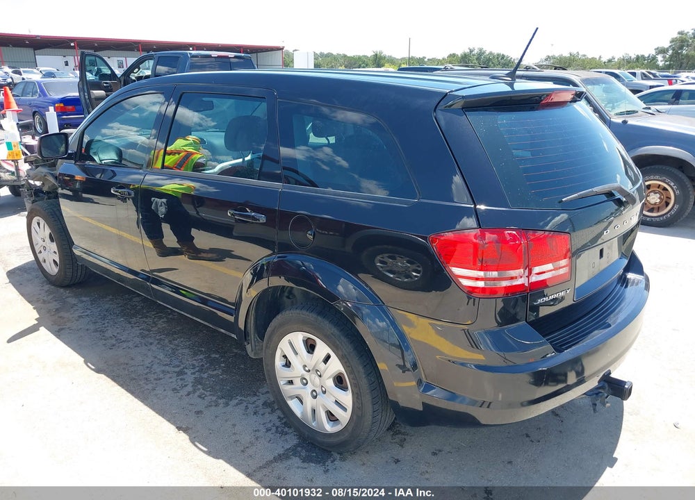 2013 DODGE JOURNEY AMERICAN VALUE PKG VIN: 3C4PDCAB3DT709969