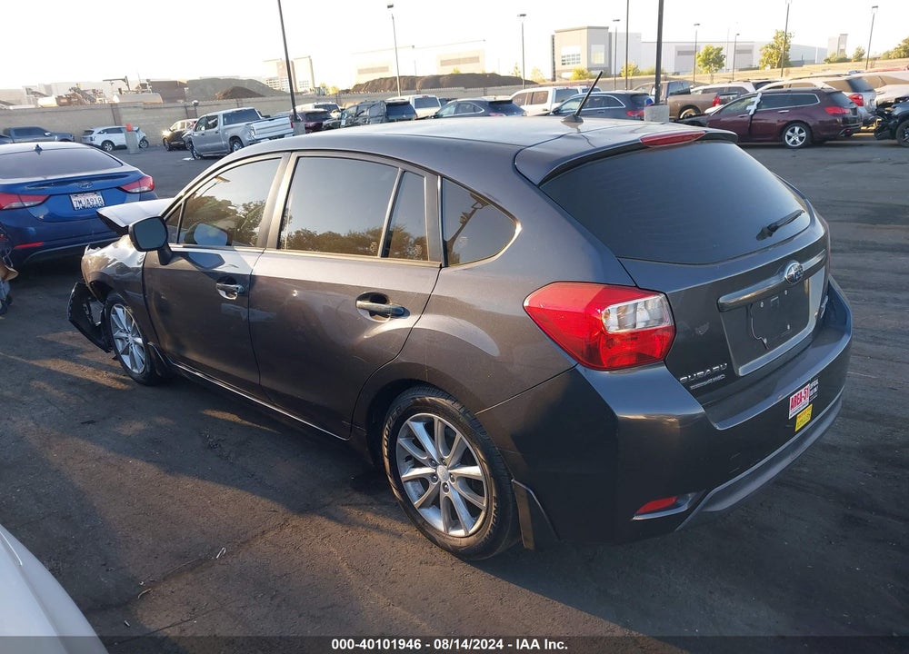 2014 SUBARU IMPREZA 2.0I PREMIUM VIN: JF1GPAC60E8230619