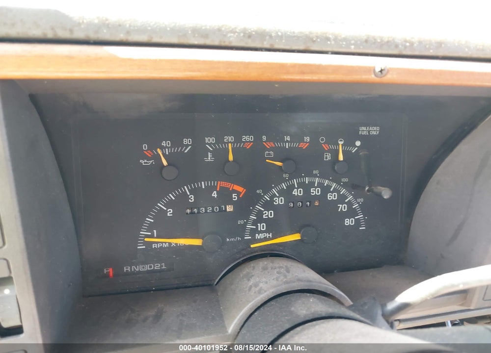 1994 CHEVROLET GMT-400 C1500 VIN: 2GBEC19K5R1152708