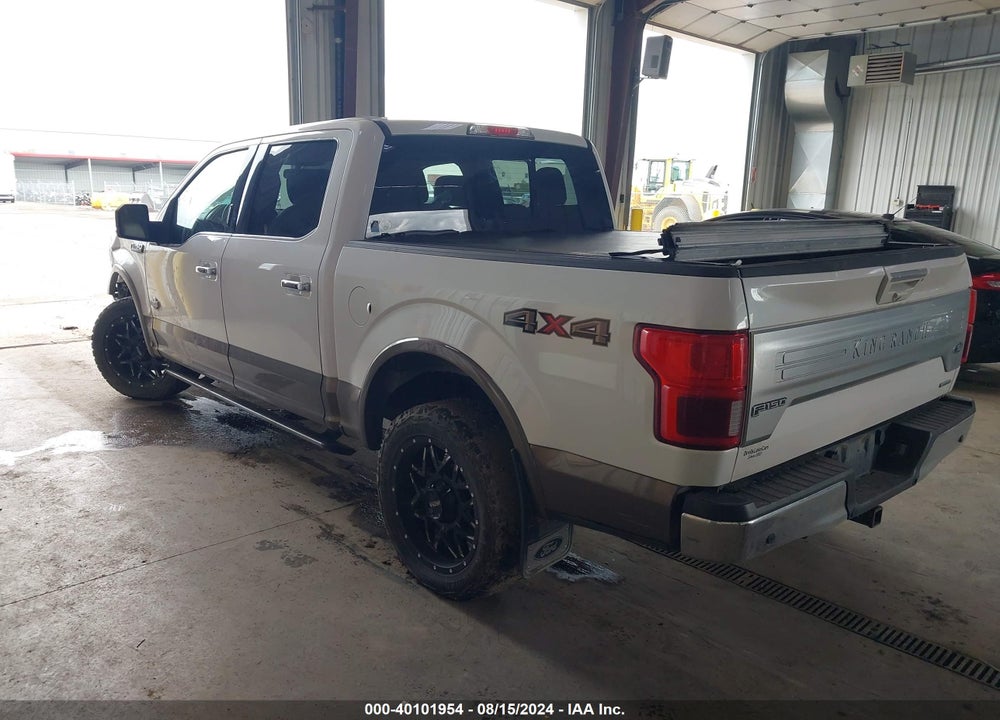 2018 FORD F-150 KING RANCH VIN: 1FTEW1EG1JFC88755