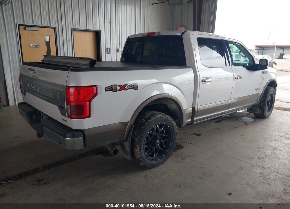 2018 FORD F-150 KING RANCH VIN: 1FTEW1EG1JFC88755