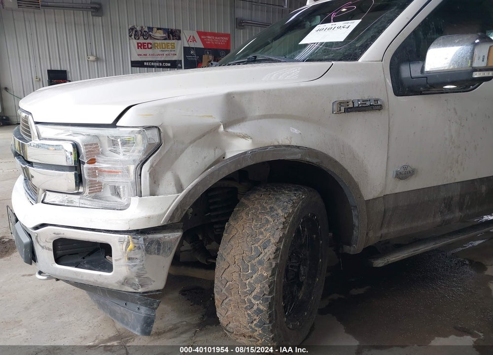 2018 FORD F-150 KING RANCH VIN: 1FTEW1EG1JFC88755