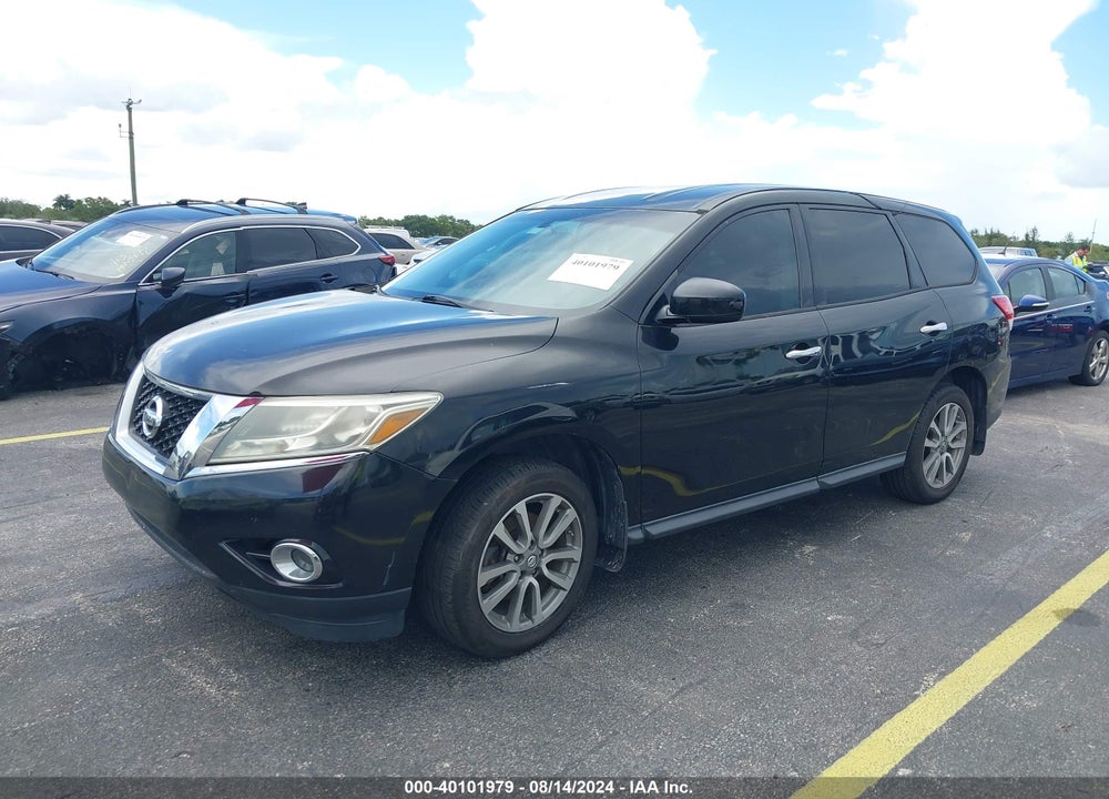 2013 NISSAN PATHFINDER S VIN: 5N1AR2MN6DC680112