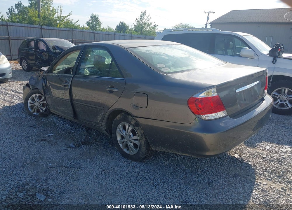 2005 TOYOTA CAMRY LE V6 VIN: 4T1BF32K75U604406