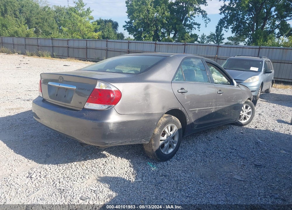 2005 TOYOTA CAMRY LE V6 VIN: 4T1BF32K75U604406