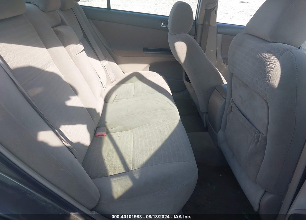 2005 TOYOTA CAMRY LE V6 VIN: 4T1BF32K75U604406