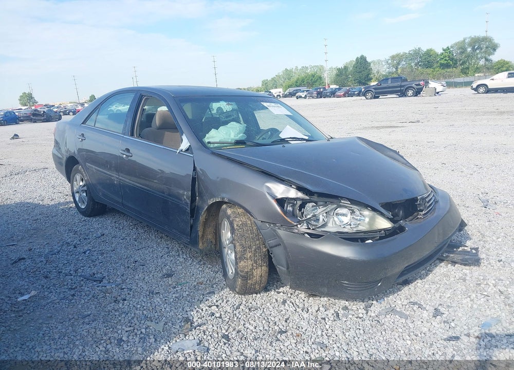 2005 TOYOTA CAMRY LE V6 VIN: 4T1BF32K75U604406