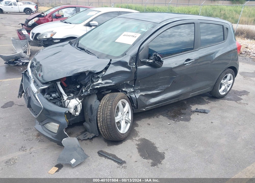 2020 CHEVROLET SPARK FWD LS AUTOMATIC VIN: KL8CB6SA4LC427791