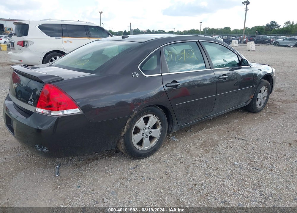 2008 CHEVROLET IMPALA LT VIN: 2G1WT58K781211273