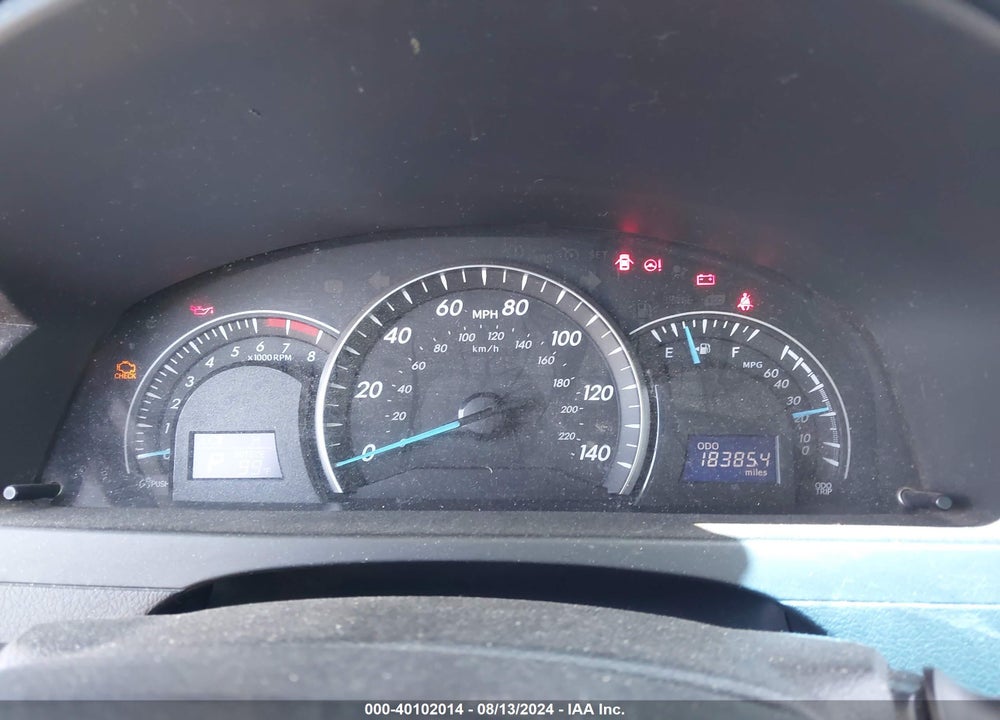 2012 TOYOTA CAMRY LE VIN: 4T1BF1FK4CU021979