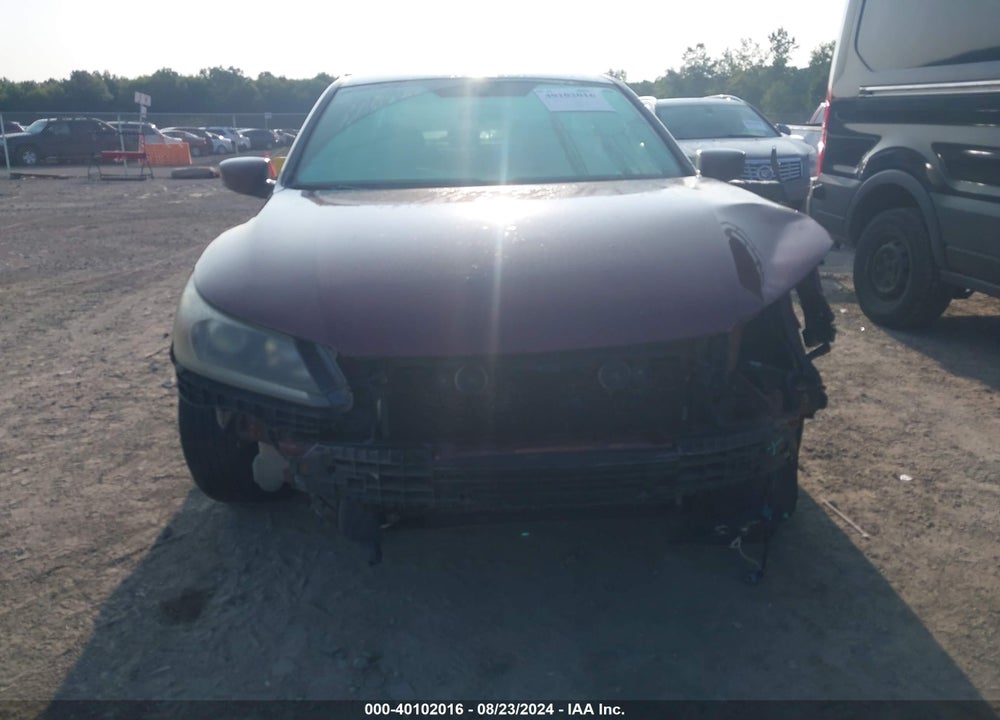 2013 HONDA ACCORD LX VIN: 1HGCR2F32DA081956