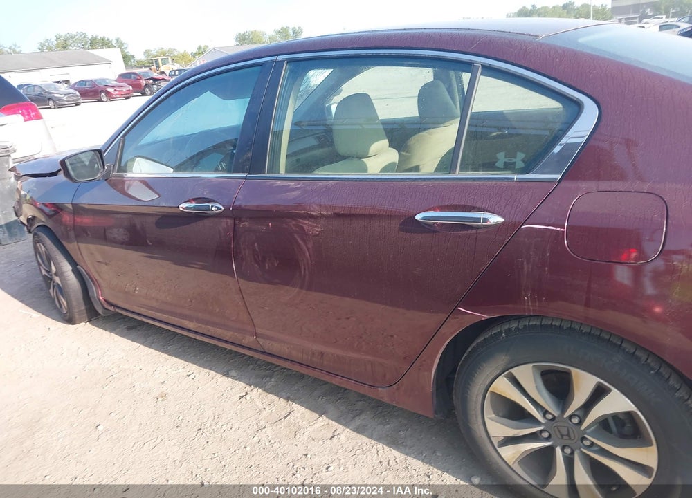 2013 HONDA ACCORD LX VIN: 1HGCR2F32DA081956