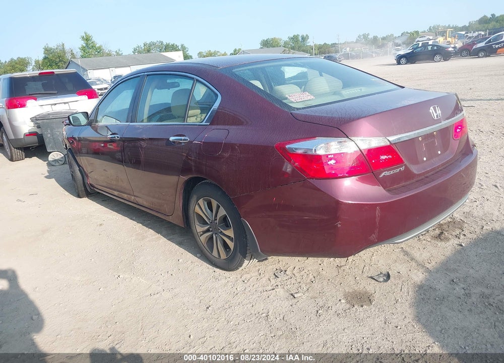 2013 HONDA ACCORD LX VIN: 1HGCR2F32DA081956