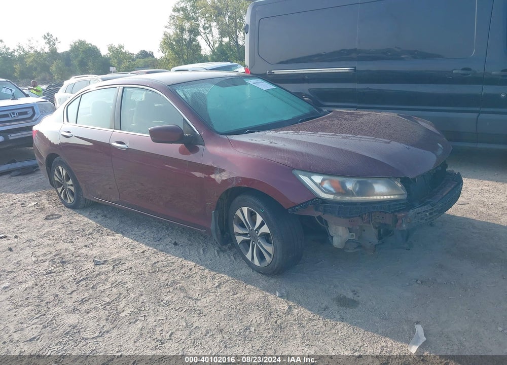 2013 HONDA ACCORD LX VIN: 1HGCR2F32DA081956